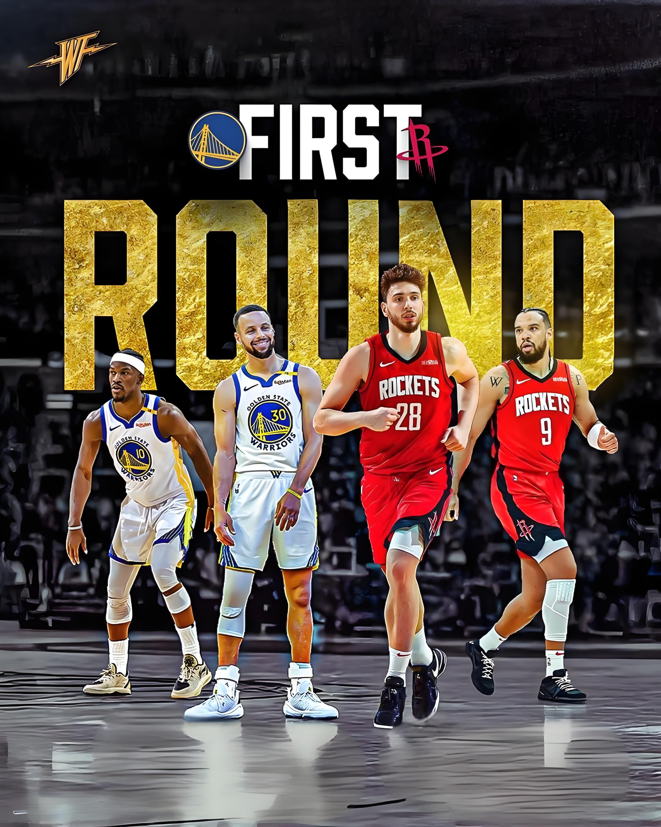 勇士大胜火箭，晋级季后赛次轮