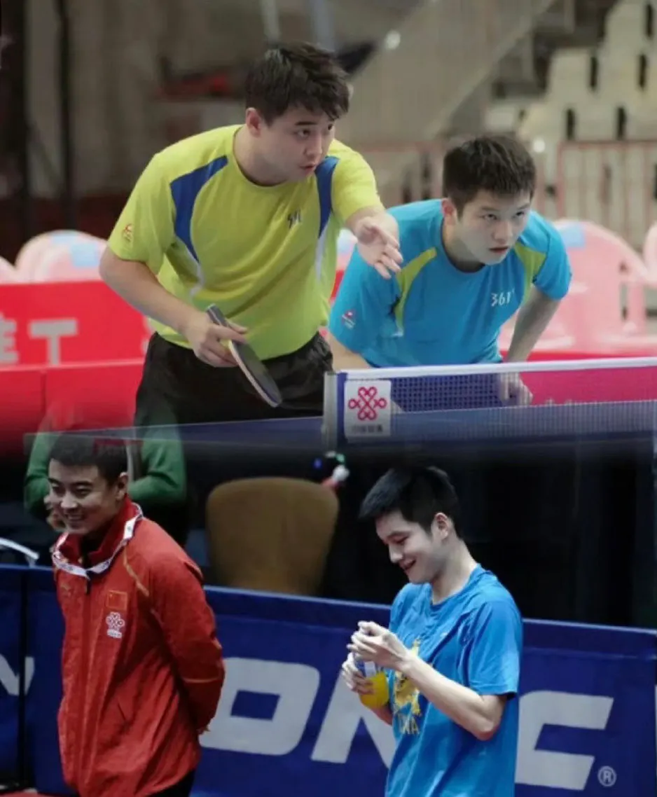 关于韩国乒乓球队轻取中国乒乓球队，王皓统治全场的信息